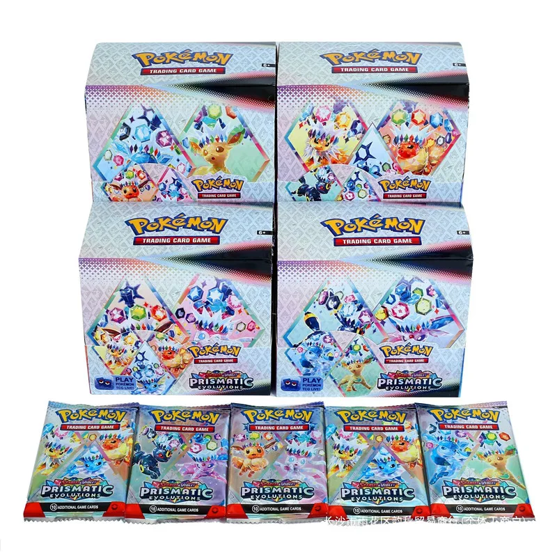 Tarjeta Pokémon prismática de evolución, batalla de refuerzo - imagen 3