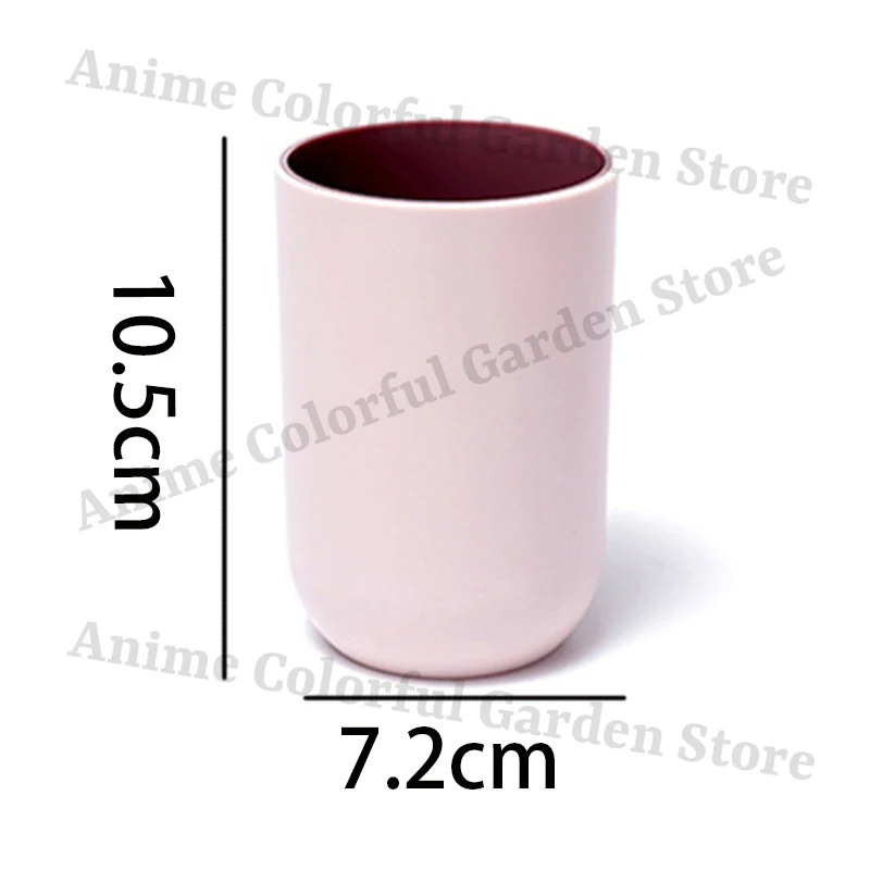 Vasos de enjuague con diseño anime