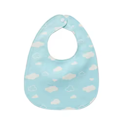 Baberos para bebé en forma de U absorbentes de algodón suave