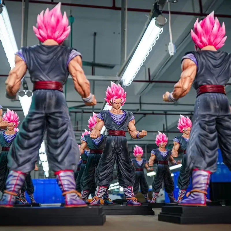 Figura de Goku Super Saiyan Rose coleccionable para escritorio - imagen 2