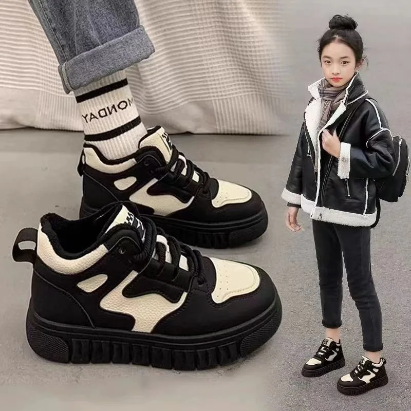 Zapatos de invierno antideslizantes para niños con suela blanda - imagen 4