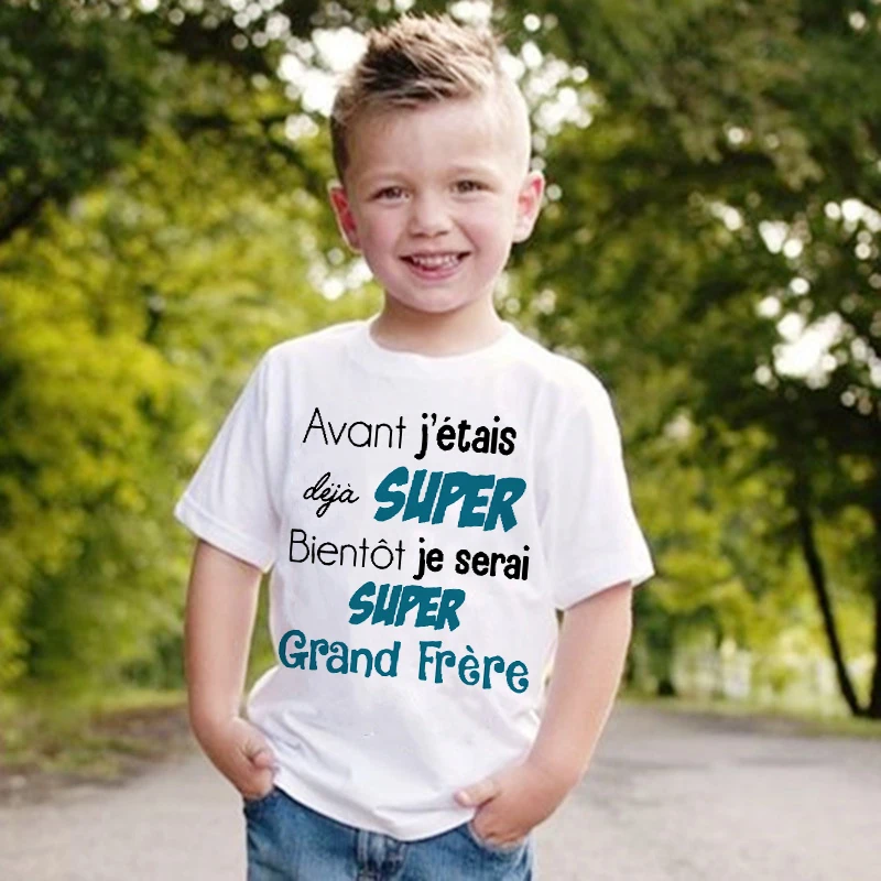 Camiseta hermano mayor para anunciar el embarazo original