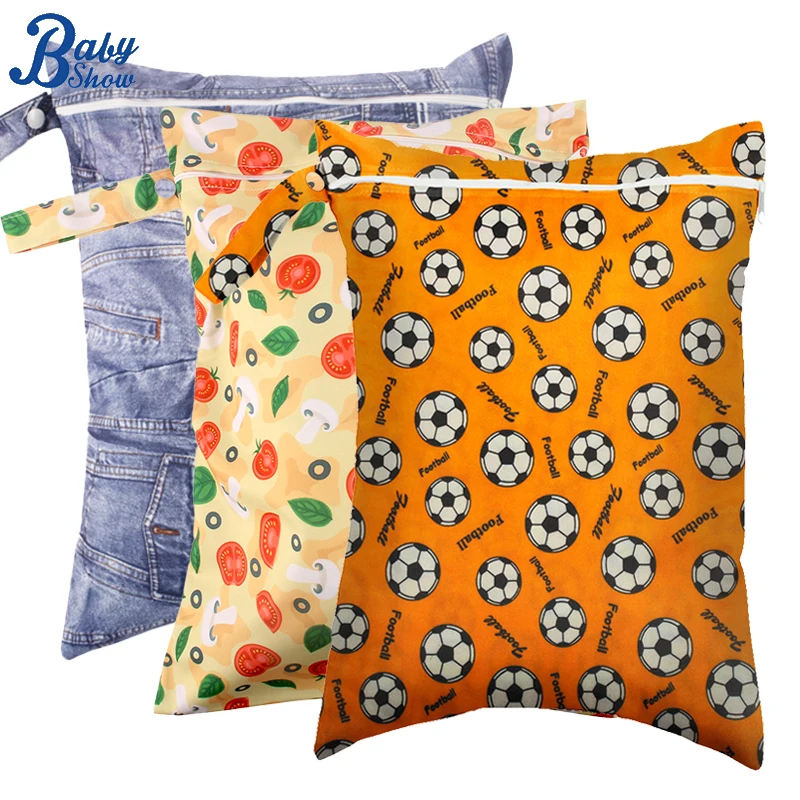 Bolsa húmeda para pañales de tela reutilizable e impermeable, práctica - imagen 4