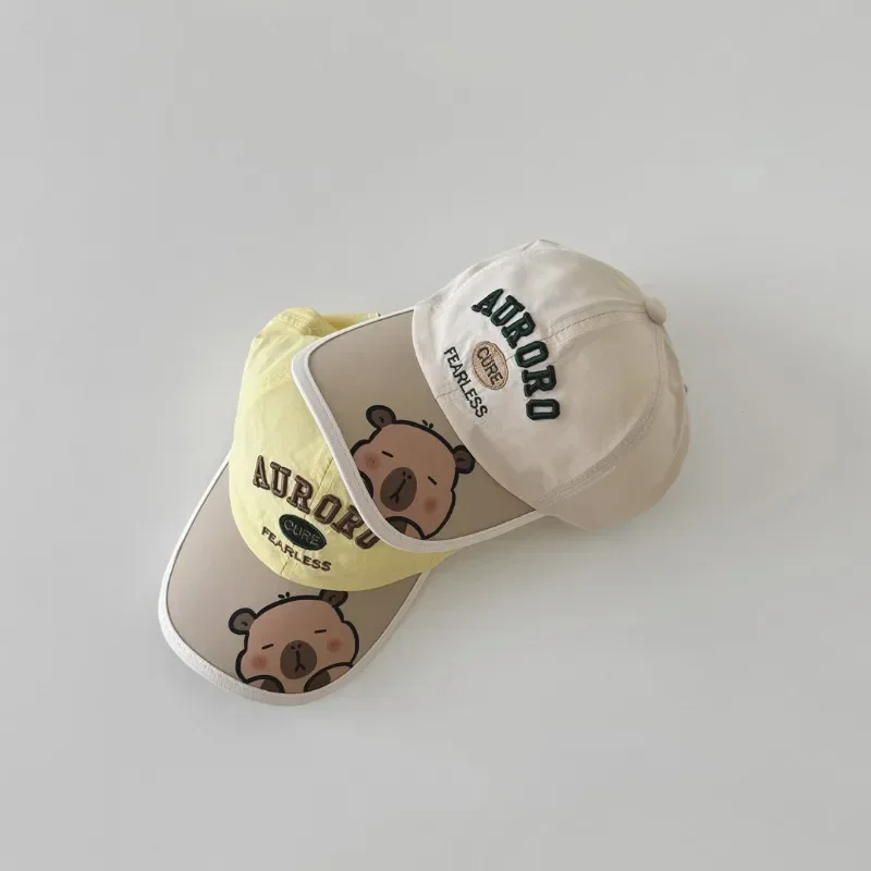 Gorra de béisbol con capibara y algodón suave – Primavera/Verano - imagen 2