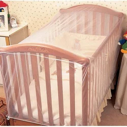 Mosquitera universal, malla blanca, cuna bebé, transpirable y plegable