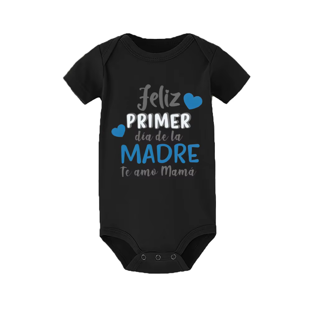 Pelele bebé estampado para el Día de la Madre, recién nacido - imagen 4