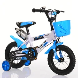 Bicicleta infantil con altura ajustable y cesta desmontable