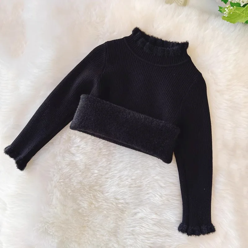 Jersey de lana infantil de manga larga para otoño e invierno - imagen 5