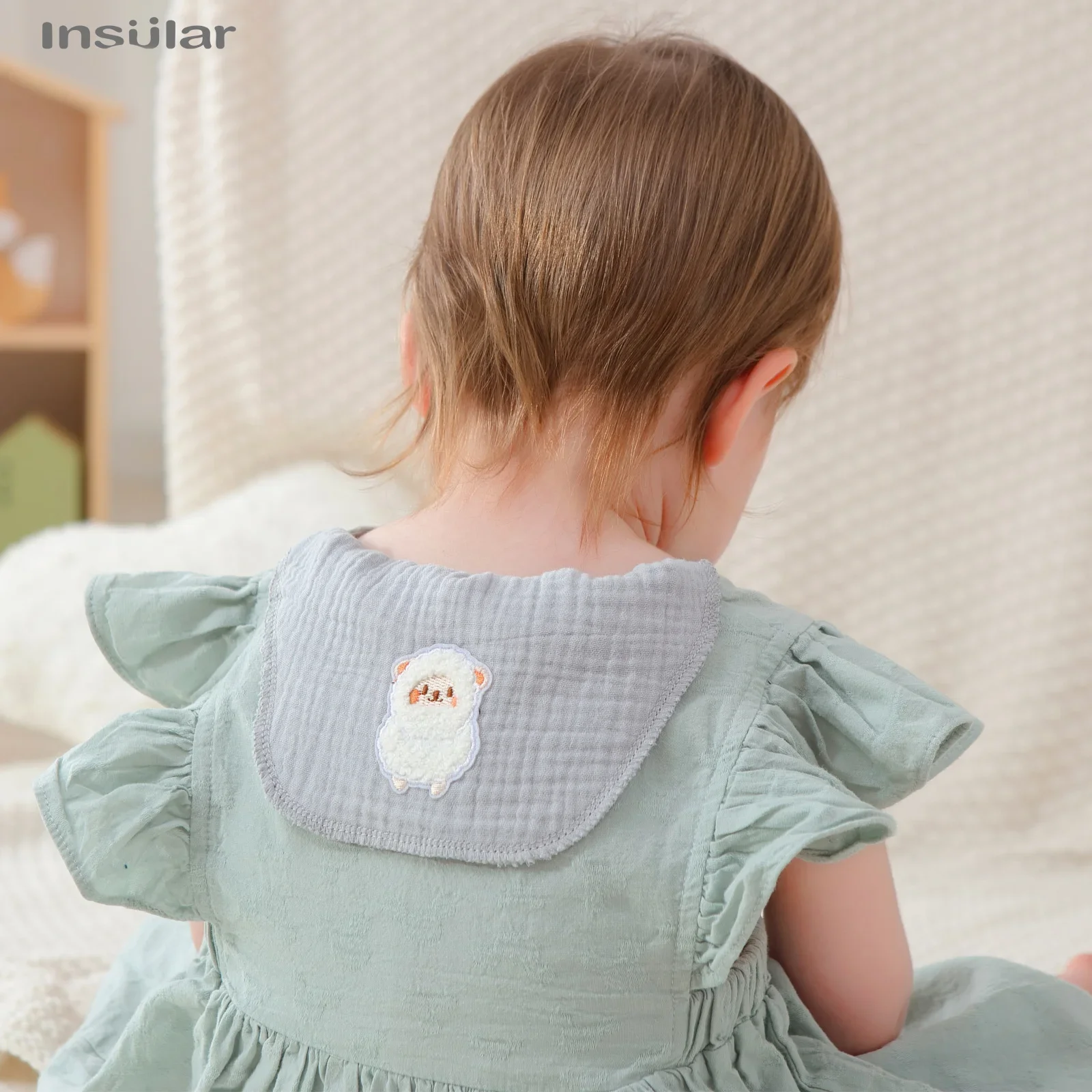 Toalla muselina de algodón para bebé – Absorción suave en 4 capas