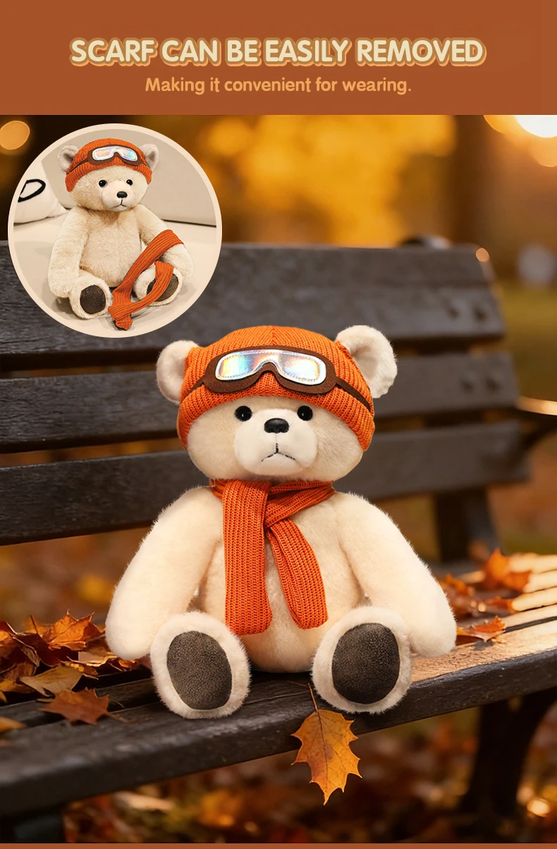 Peluche suave con textura esponjosa