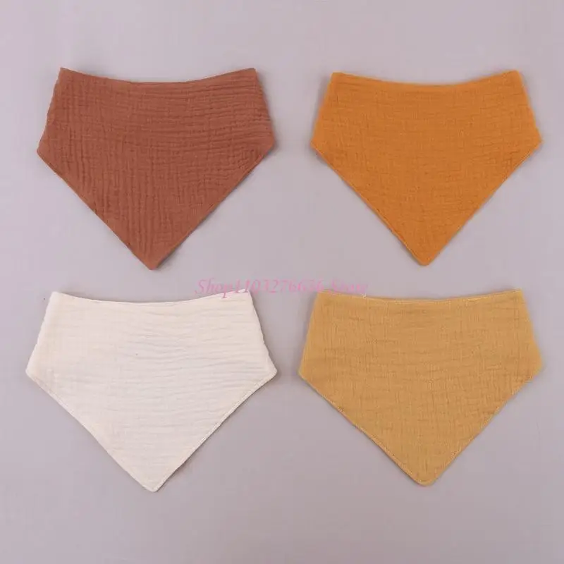 Baberos de muselina absorbente para bebé – Toalla saliva suave - imagen 3