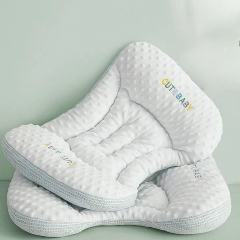 Almohada infantil transpirable de doble cara para descanso