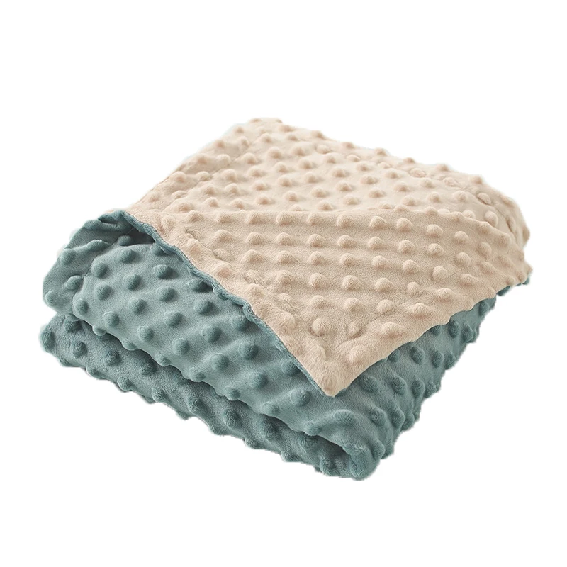 Manta de lana cálida para bebé recién nacido – colcha lavable