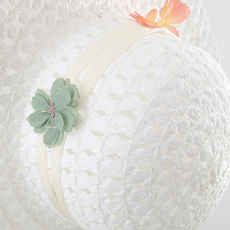 Vestido floral de algodón para bebé + sombrero verano - imagen 5