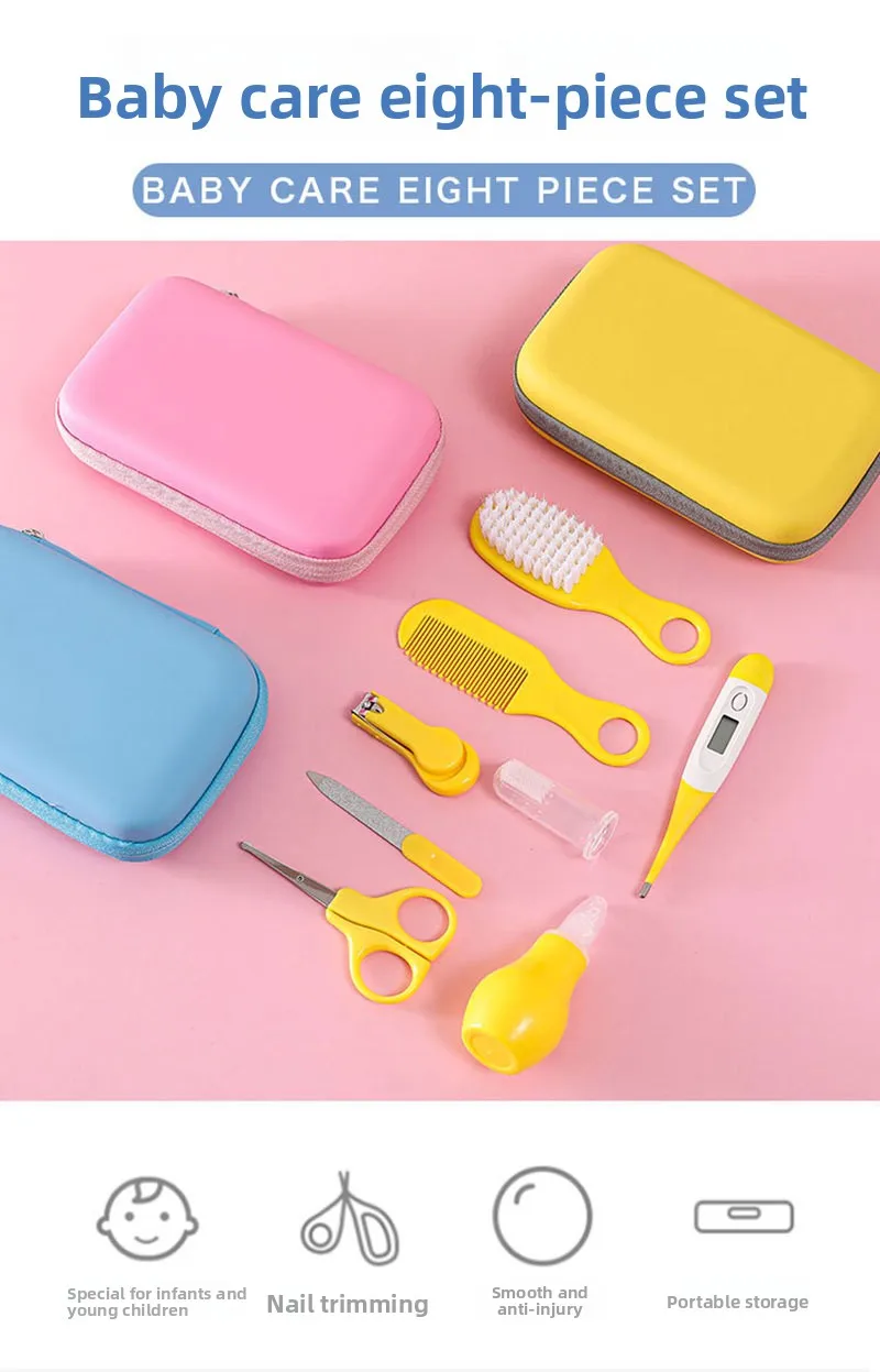 Kit completo de aseo infantil con bolsa EVA