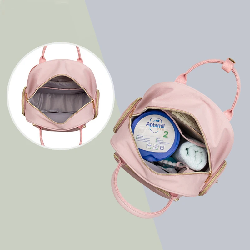 Mochila maternal impermeable para pañales de bebé - imagen 4