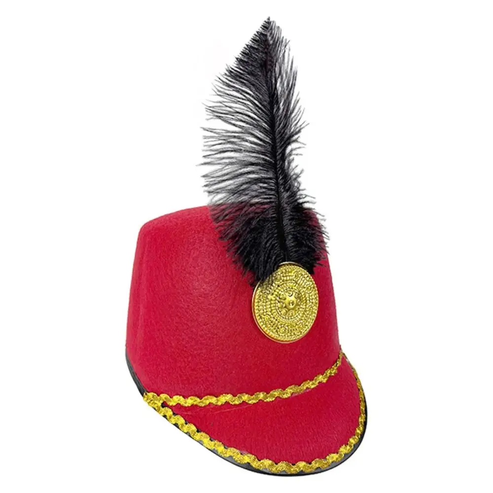 Sombrero visto desde arriba con la pluma