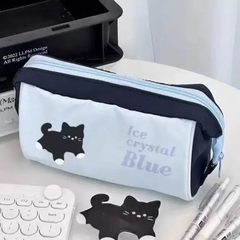 Bolsa escolar grande estilo japonés de diseño simple - imagen 5