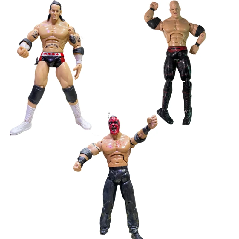 WE Wrestlers Undertaker figura de acción articulada vintage - imagen 2