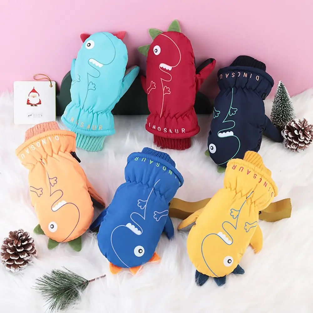Guantes de esquí impermeables para niños – Manoplas cálidas de invierno - imagen 3