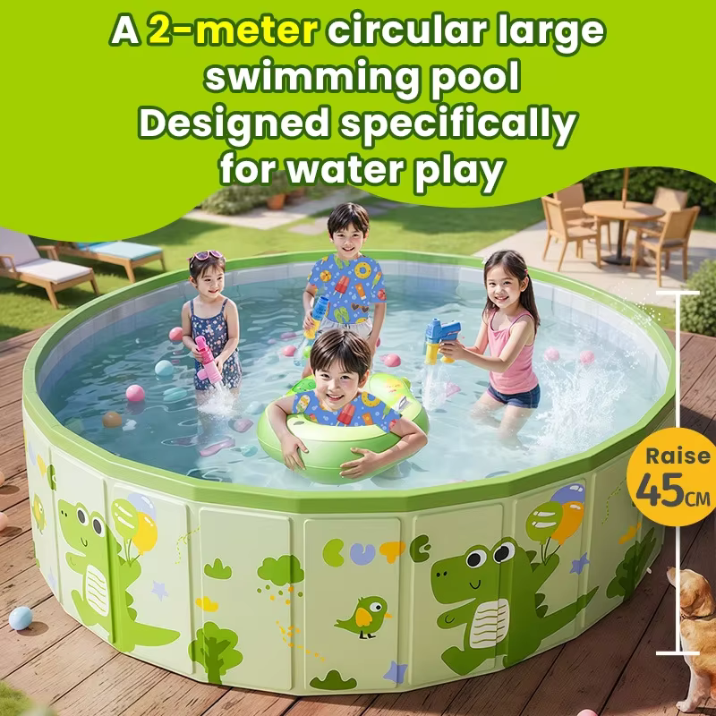 Piscina de juegos no inflable plegable desmontable para jardín - imagen 5