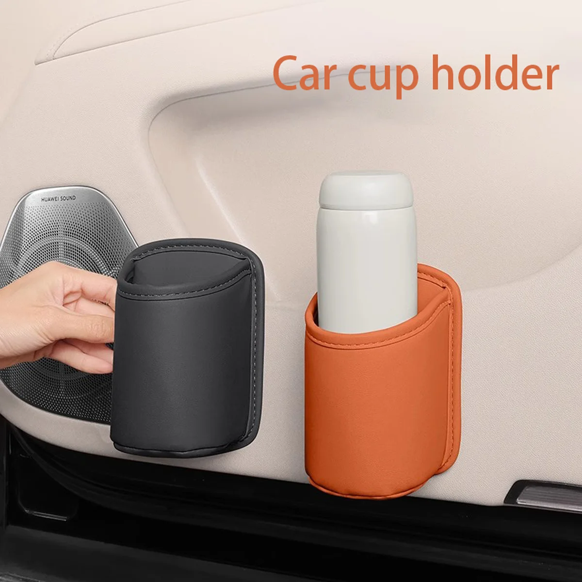 Portavasos de coche para reposacabezas con organizador infantil - imagen 3