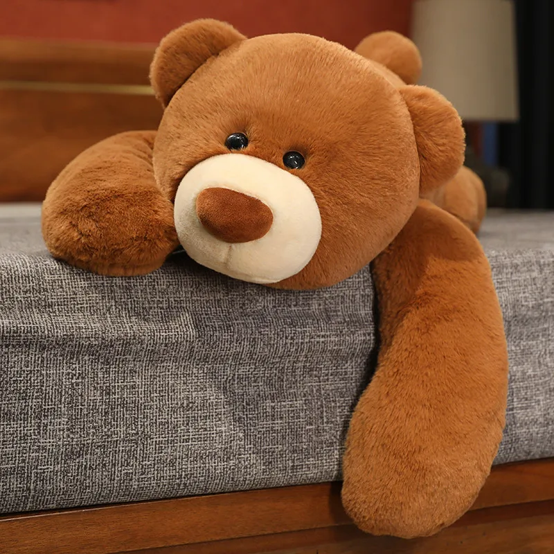 Peluche oso tumbado suave tipo almohada para dormir - imagen 3
