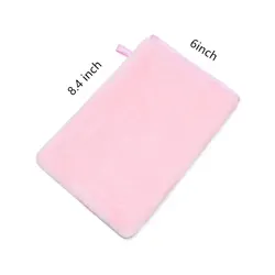 Manoplas de baño de microfibra reutilizables para ducha