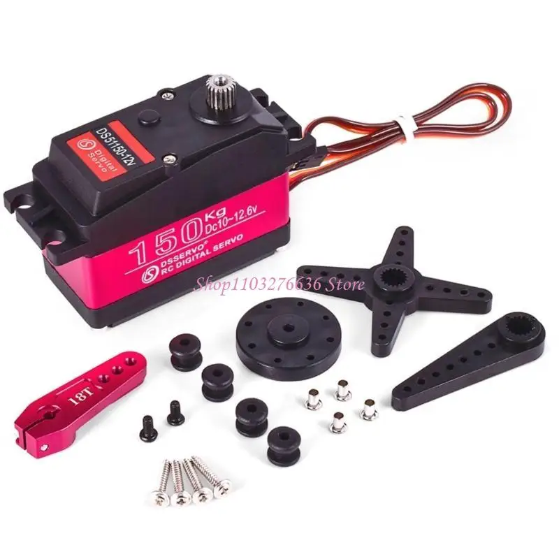 Servo digital impermeable con engranaje metálico para coche - imagen 3