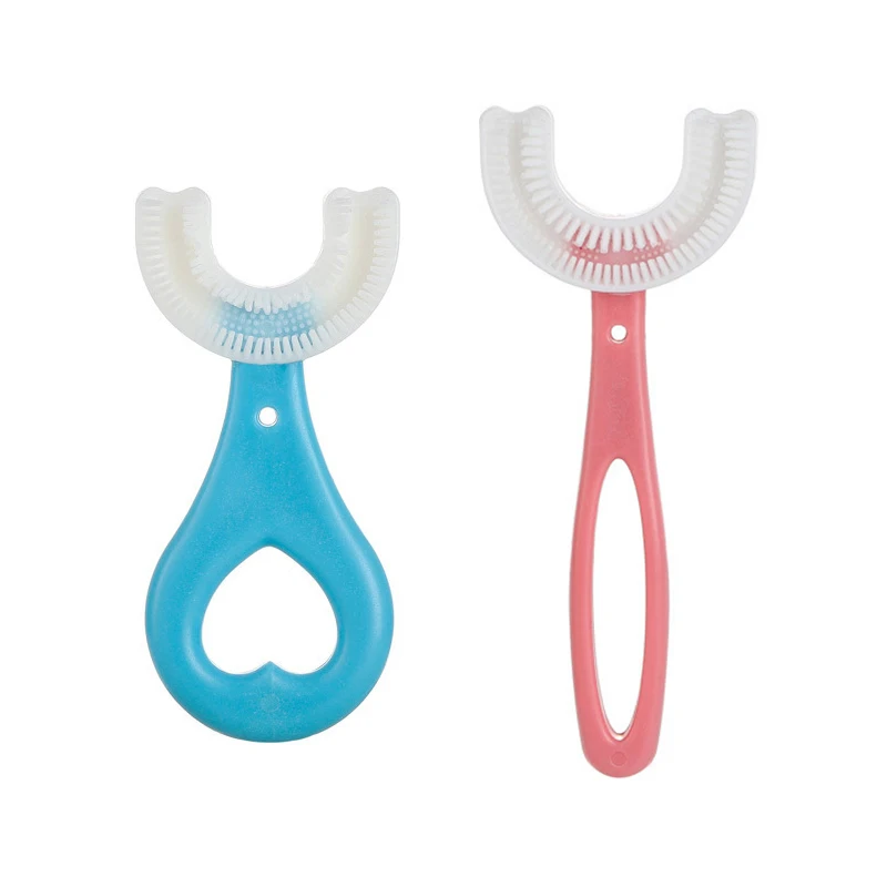 Cepillo dental infantil de silicona 360° para niños - imagen 3
