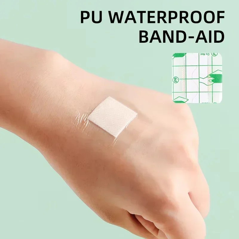Parches adhesivos impermeables transparentes tipo Band-Aid PU - imagen 3