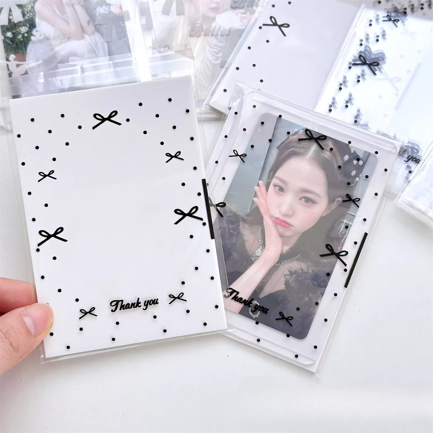 Funda tarjeta infantil estilo ballet para sesiones fotográficas - imagen 5