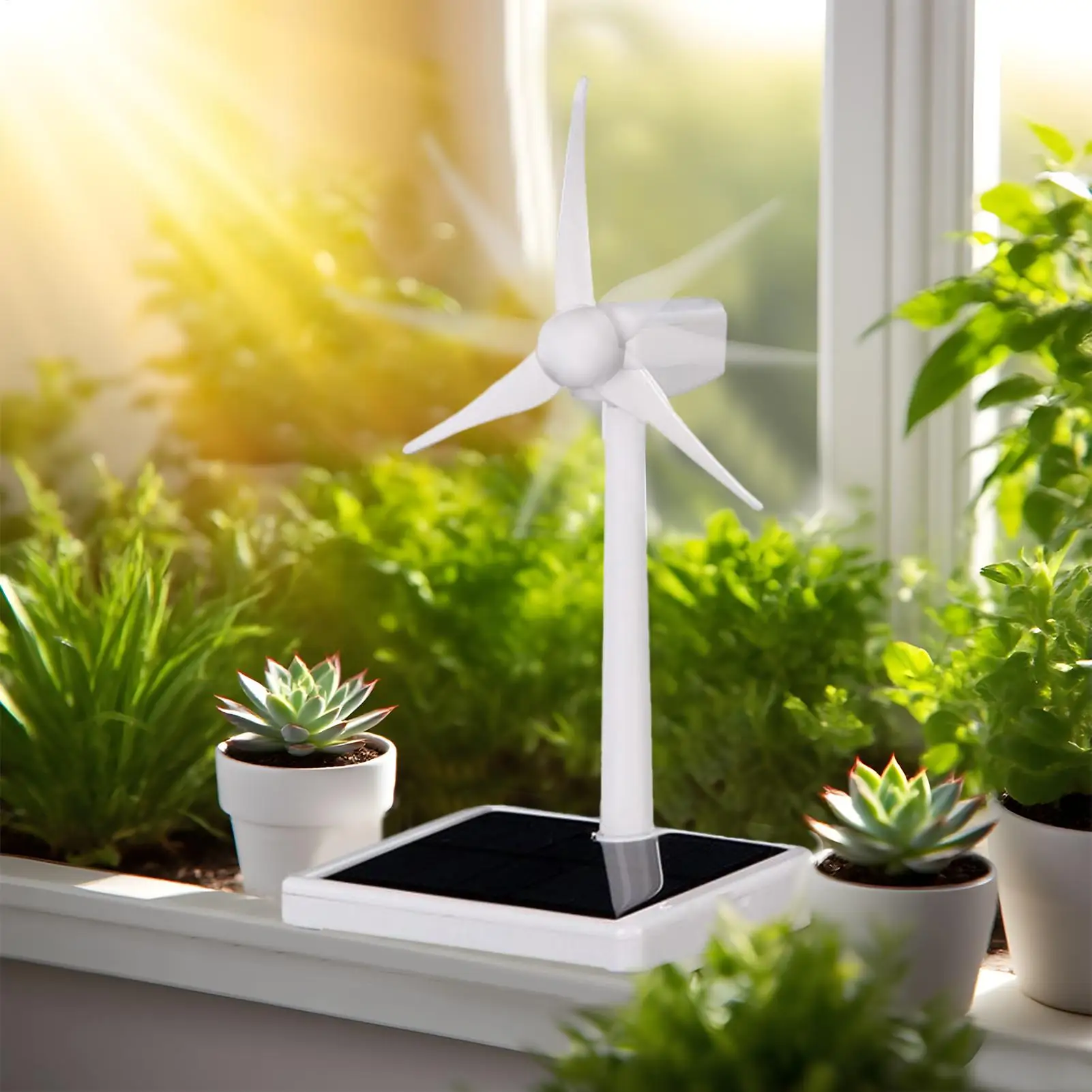 Molino de viento solar 3D educativo para niños - imagen 5