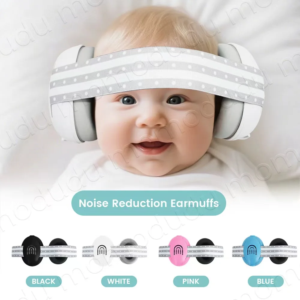 Orejeras para bebés con protección auditiva y diadema ajustable - imagen 5