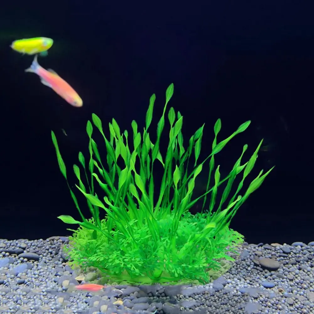Planta artificial para acuario de pecera, hierba decorativa - imagen 5