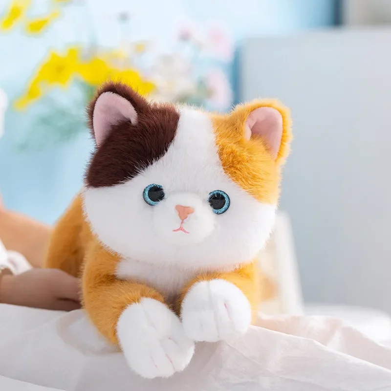 Peluche de gato acostado suave tipo almohada para dormir - imagen 4