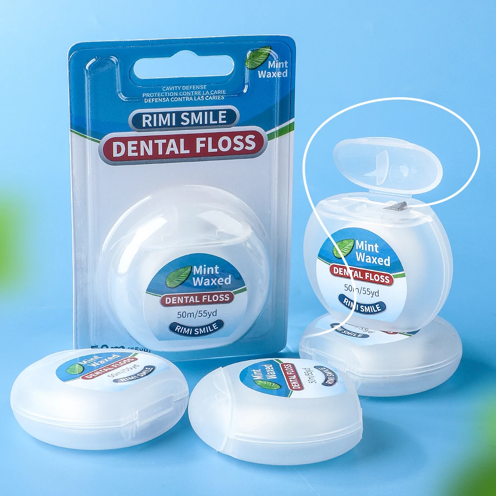 RIMISMILE hilo dental ultrafino de menta en palitos desechables - imagen 3