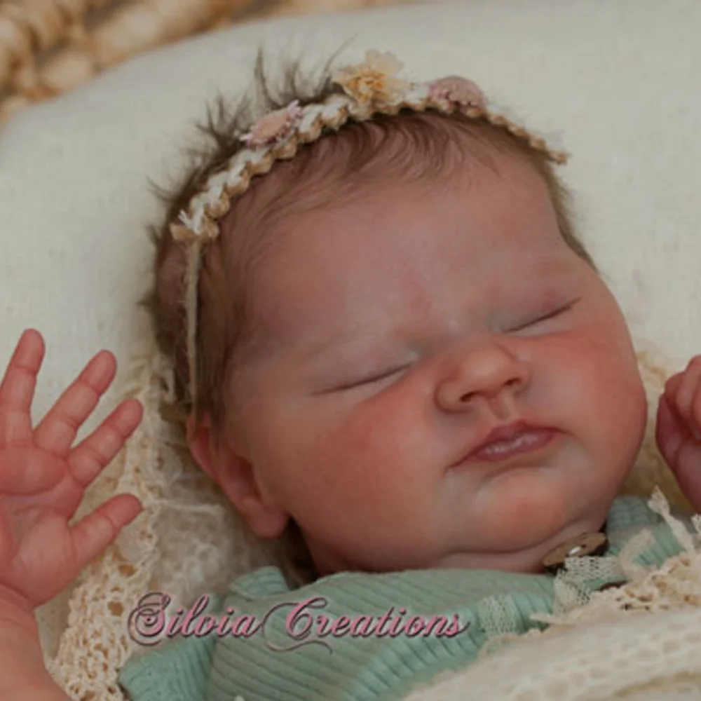Kit muñeca reborn Baby Quinlyn 19 pulgadas realista