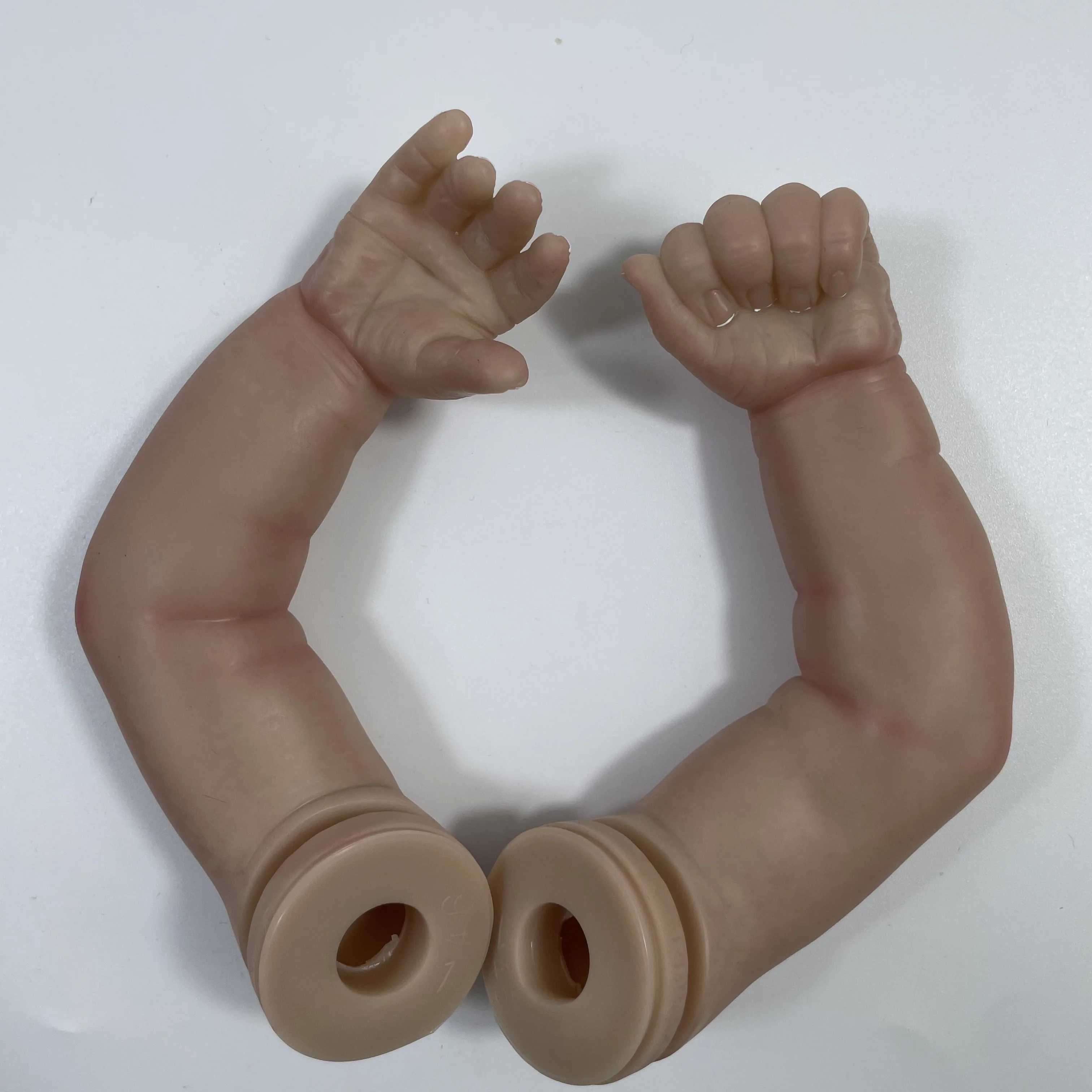 Muñeca Reborn Romy de piel pintada 3D con pestañas enraizadas - imagen 5