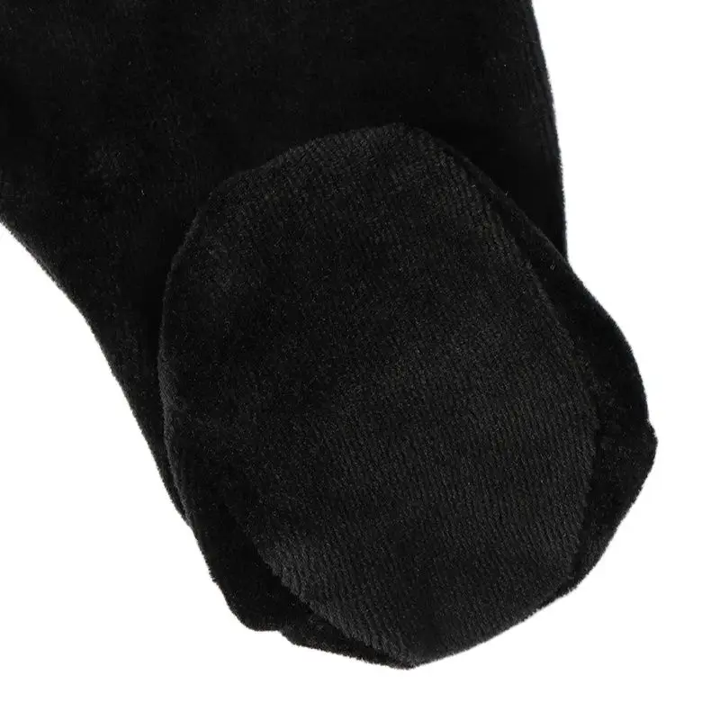 Pelele negro de bebé con cinturón suave unisex para niño y niña - imagen 3