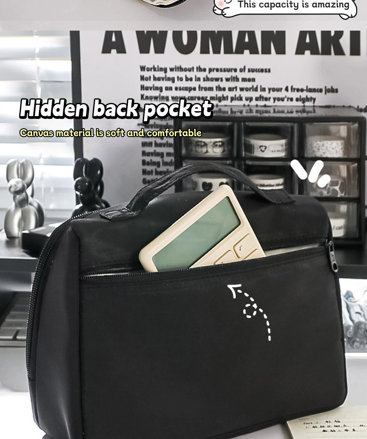 Embalaje en bolsa de burbujas y etiqueta de envío gratuito