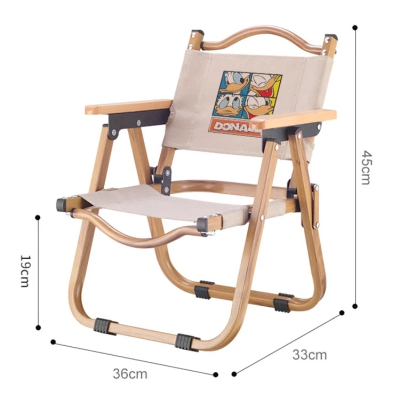 Silla plegable infantil de exterior con cerradura de seguridad - imagen 2