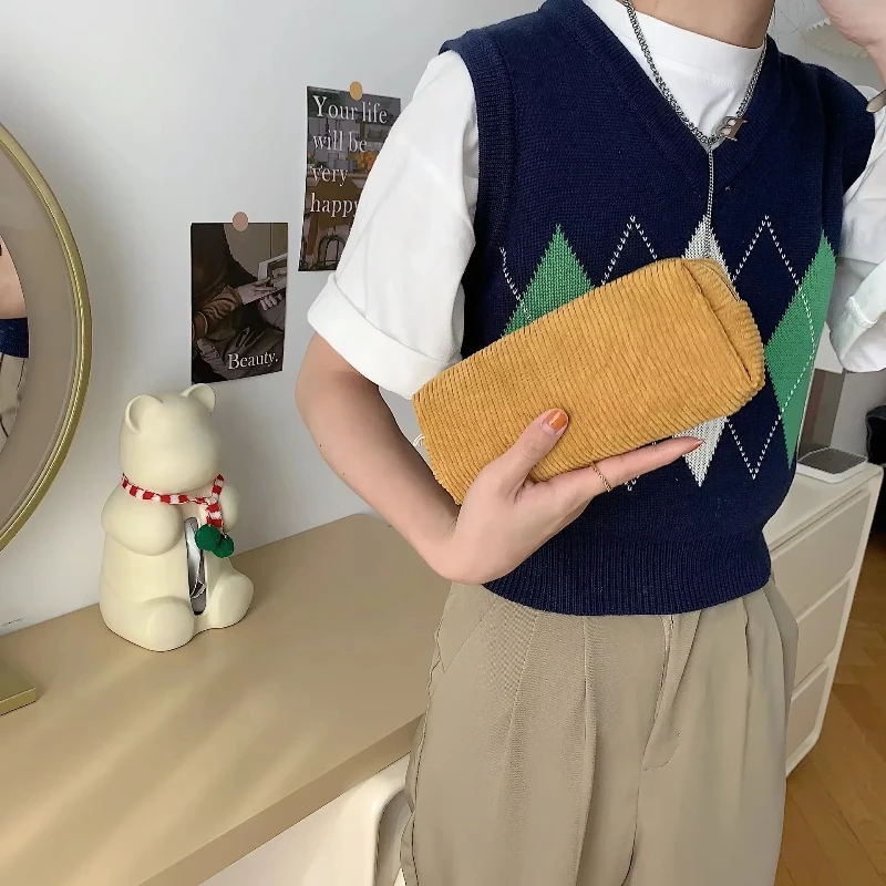 Estuche escolar de pana para niños – Vuelta al cole - imagen 3
