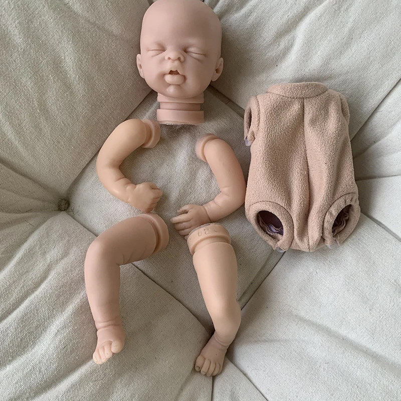 Kit de muñeca reborn Mini Katie para montar artesanal y personalizar - imagen 3