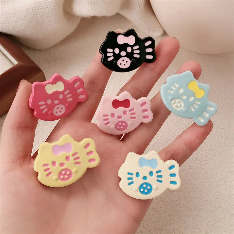 Horquillas infantiles con lazo y dibujos animados para niños - imagen 4