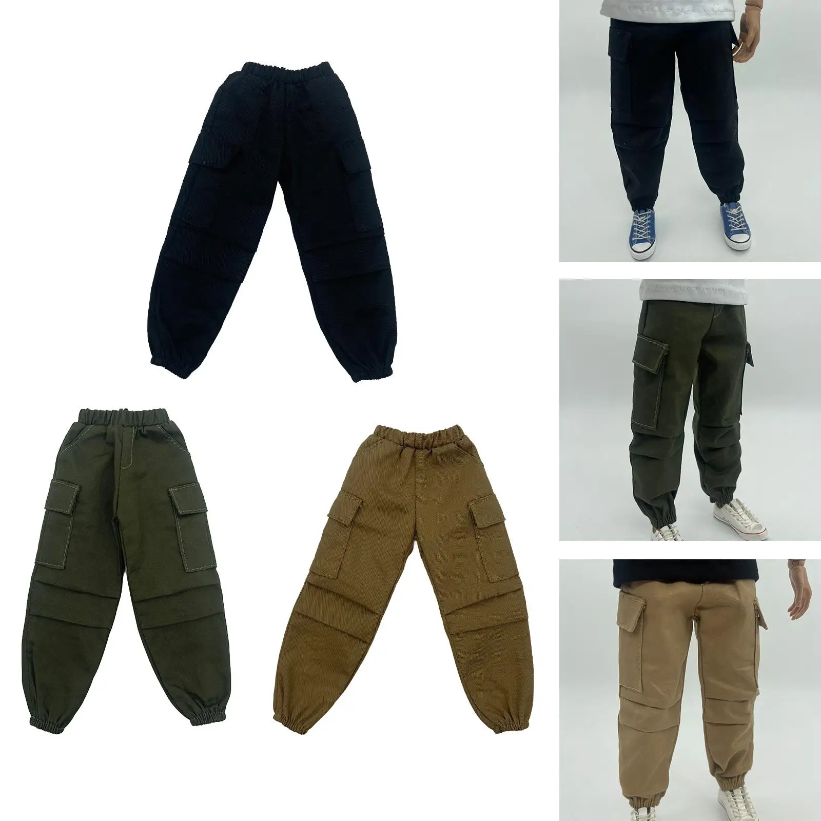 Pantalones para muñeca tipo soldado, accesorios de disfraz - imagen 3
