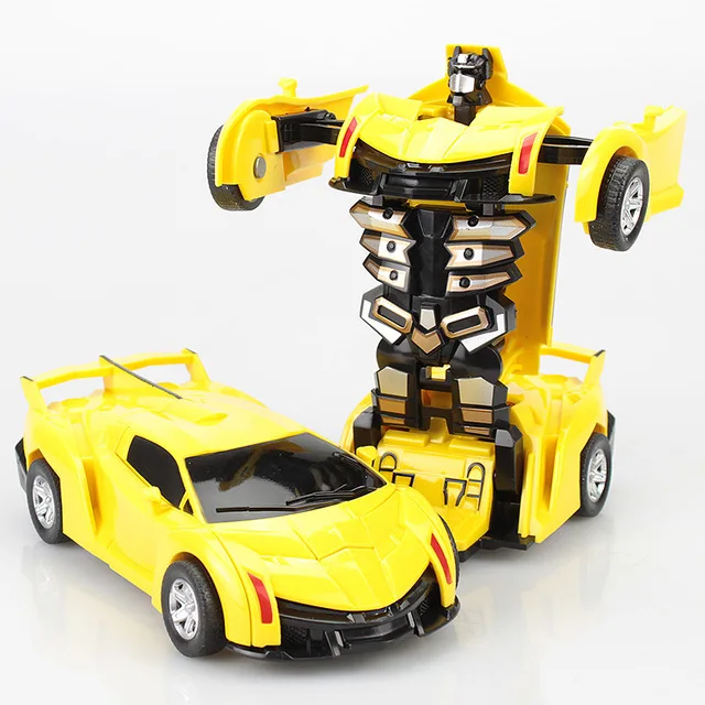 Juguete en posición de robot