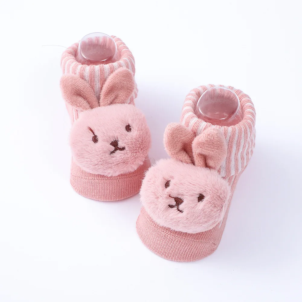 Calcetines para bebé recién nacido de algodón con dibujos de animales - imagen 4
