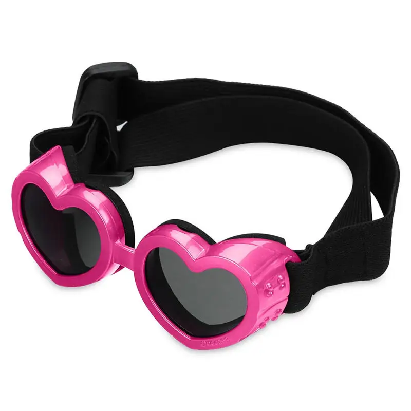 Gafas de sol UV en forma de corazón para perros y gatos