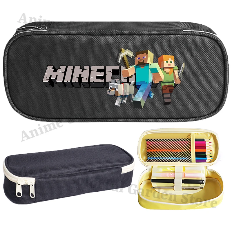 Minercrafted estuche escolar gran capacidad con estampado lúdico - imagen 3